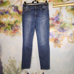 Joes Jeans Womens Blue Denim Mid-Rise Skinny Jeans Size 27